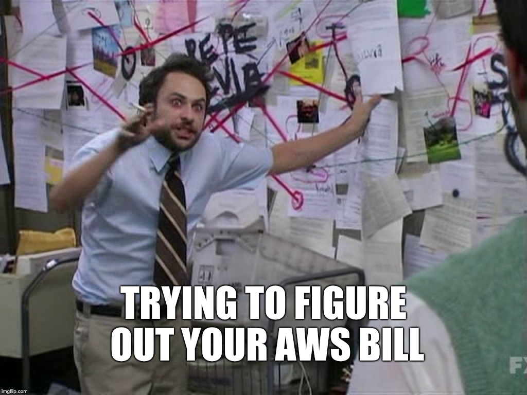 AWS bill meme.