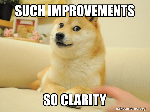 Improvements meme.